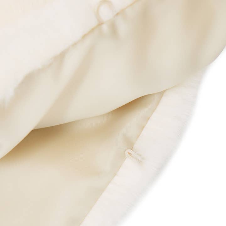 Cap Zone – Engroshandel Wrap - Dame – Lux Fluffy imiteret pels satinforet sjal tørklæde
