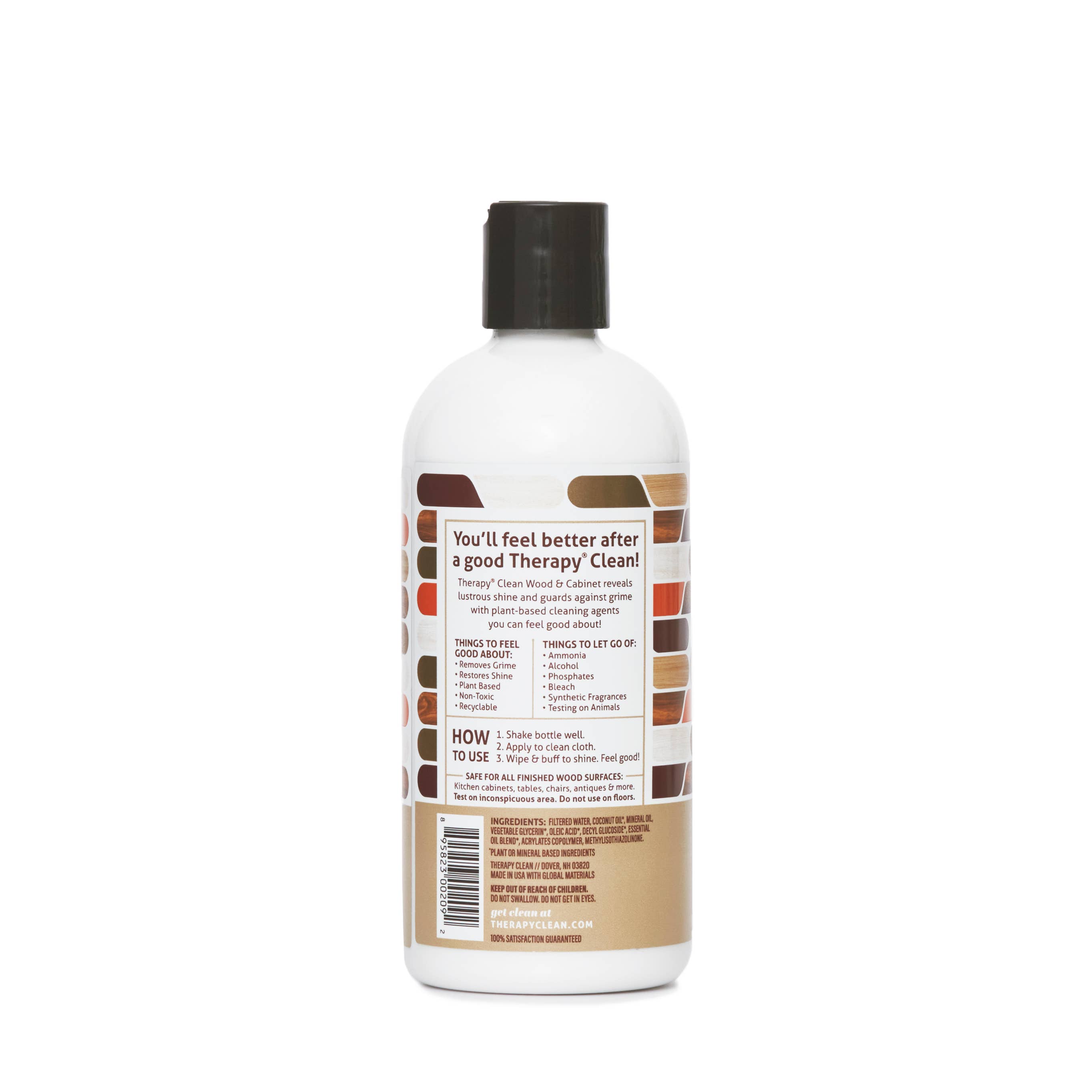 Therapy Clean - Vente Beurre pour le bois - Nettoyant pour bois et armoire 16 oz9