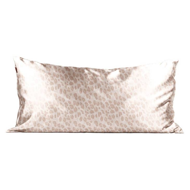 KITSCH - Wholesale Silk/Microfiber Haircare - King Pillowcase - Leopard
