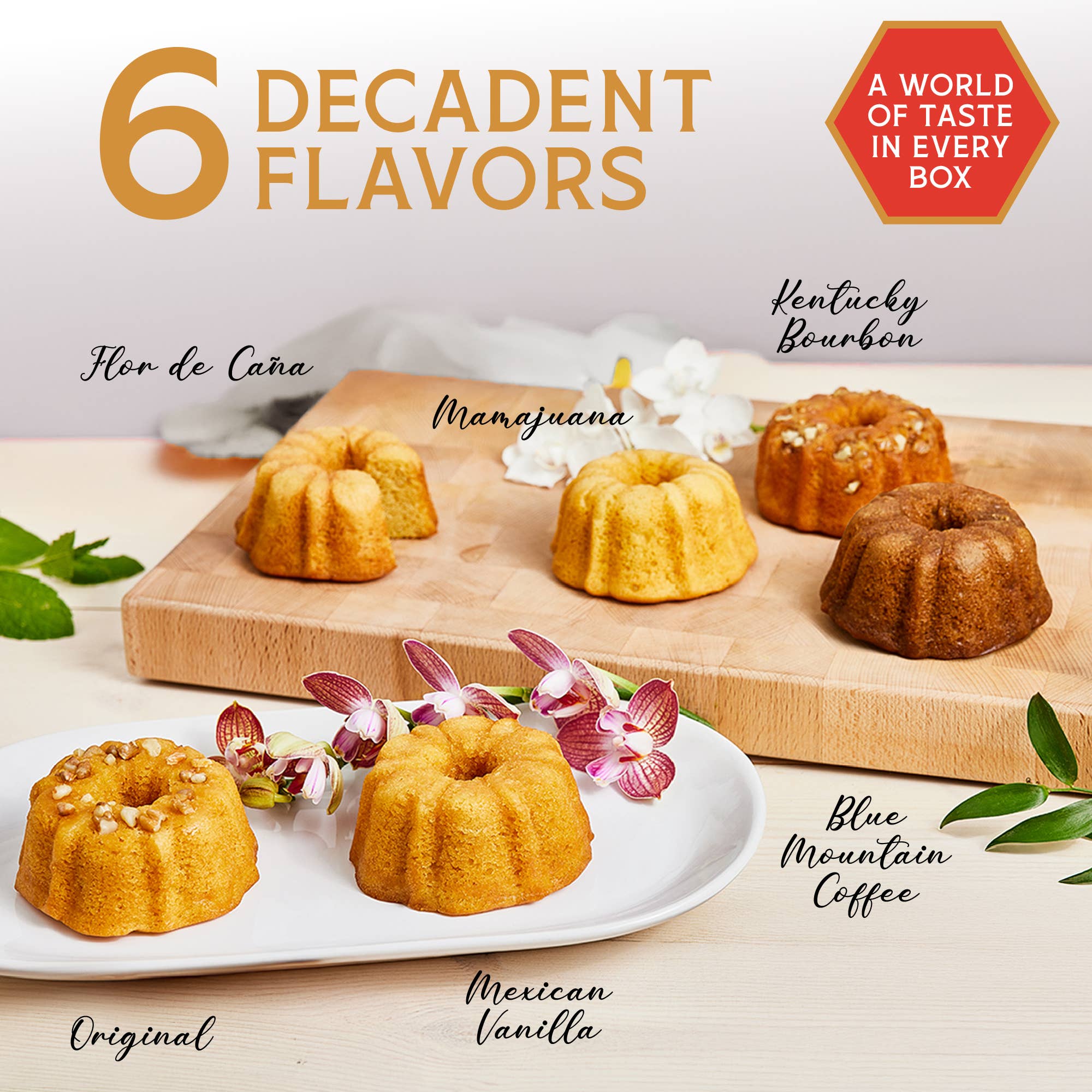 Tortuga Spirit Cake Company - Venta al por mayor Tarta - Tortuga Provenance Seis Pack1