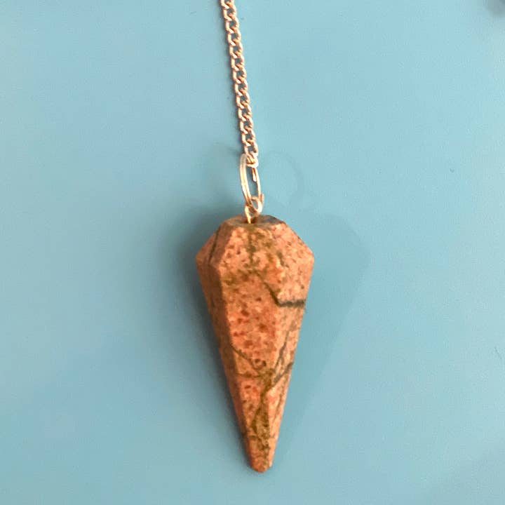 VIE - Wholesale Meditation Supplies - Pendulum with 7 Chakra Beaded Chain78