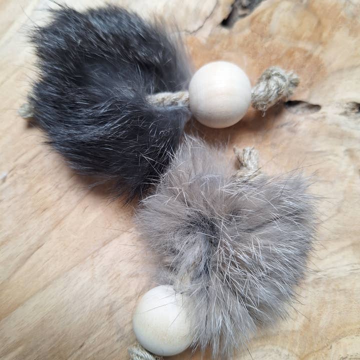 Les Pepettes Créations - Wholesale Pet Toy - Cat/Dog - BALL RABBIT2