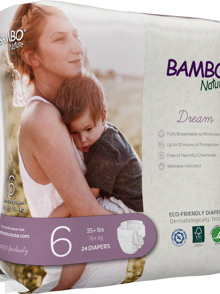 Bambo Nature USA - Wholesale Diaper (Cloth) - Baby - Bambo Nature Dream Baby Diapers Size 62