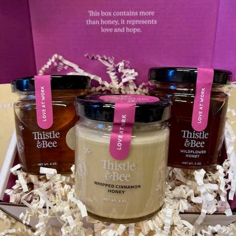 Gift Box - Honey Trio for wholesale by Thistle & Bee Enterprises
