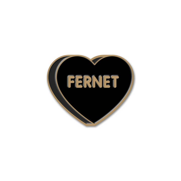 Fernet Sweethearts Pin for wholesale by Mover & Shaker