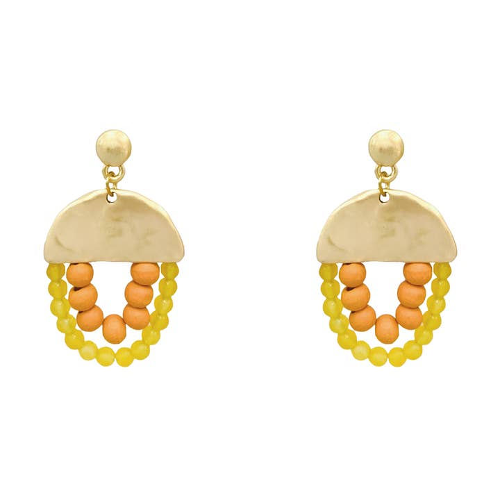 gold Ohrringe - Lili für den Großhandel auf Faire0