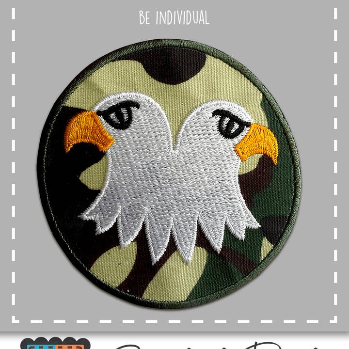 colorido Remendo de ferro - animal do exército militar águia para venda a revendedores na Faire1