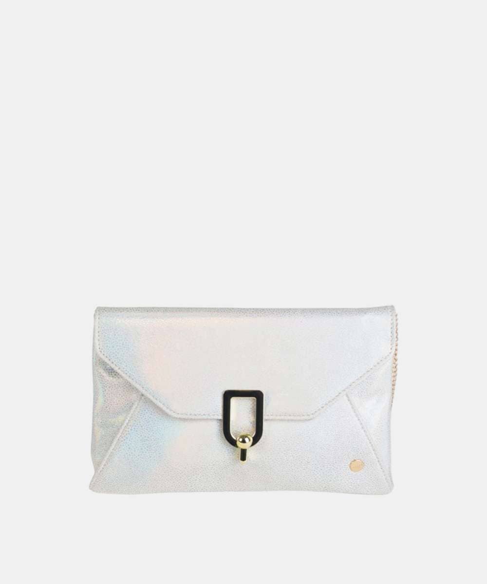 Kbas - Wholesale Top Handle Bag - Women's - FIESTA CAELUM SILVER POLYESTER WALLET0