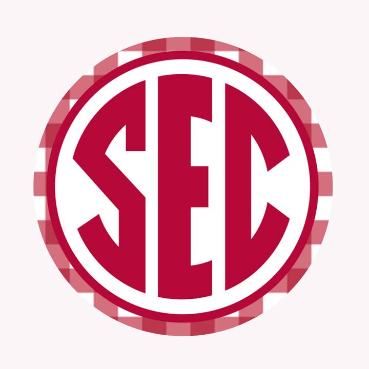 Ella Blue Boutique - Wholesale Lapel Pin/Button - SEC - red gingham0