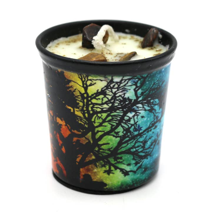 Velas Votivas Perfumadas Árvore Mística (6) por atacado de Designs by Deekay Inc.