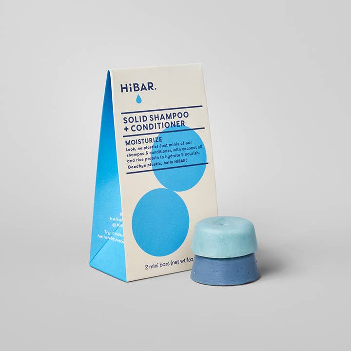 HiBAR - Wholesale Shampoo Puck/Solid Shampoo - HiBAR Moisturize Sampler/Travel Set
