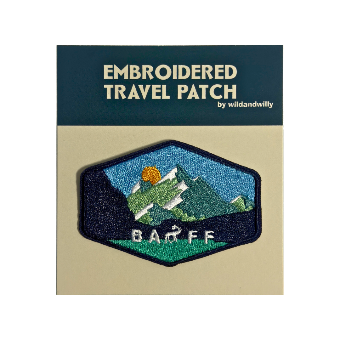 Wild and Willy - Wholesale Patch - Patch voor het nationale park Banff3