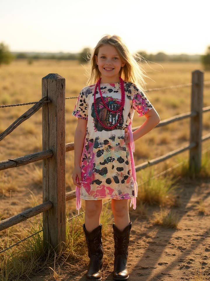 LETS GO Cowgirl boots & hat w/fringe tassels DLH2302 for wholesale by luluclothes