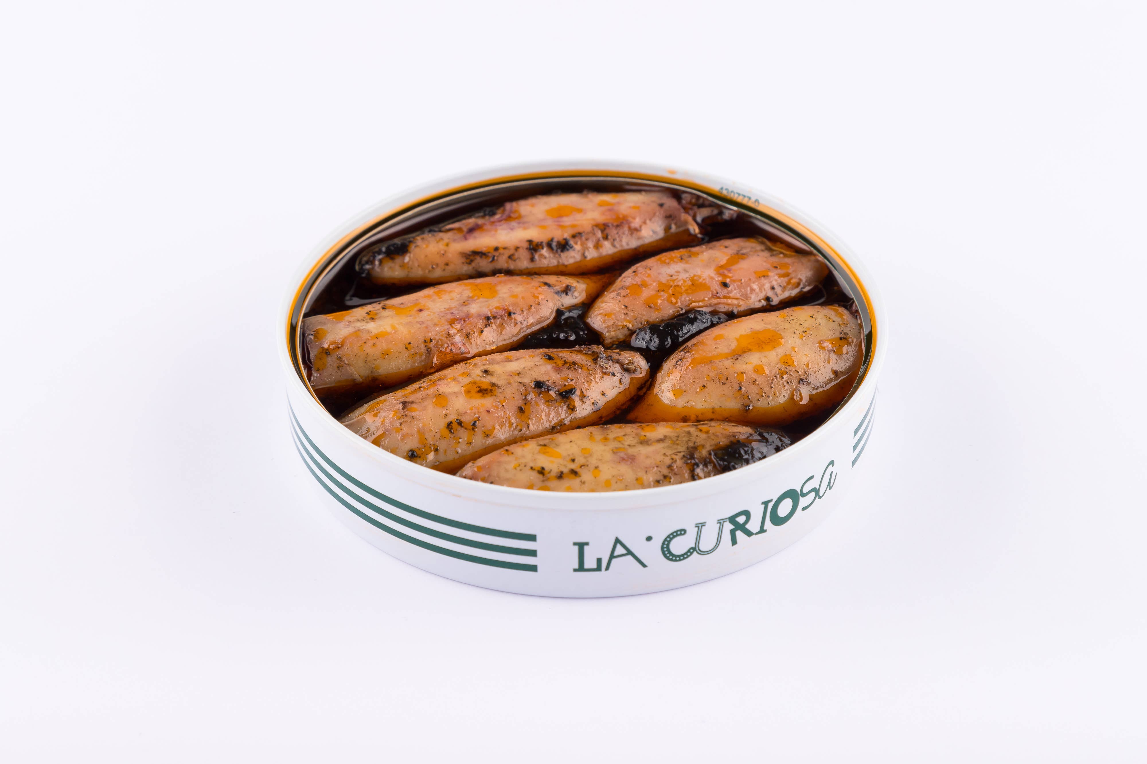 La Curiosa - Wholesale Tinned Fish - Squid in its ink3