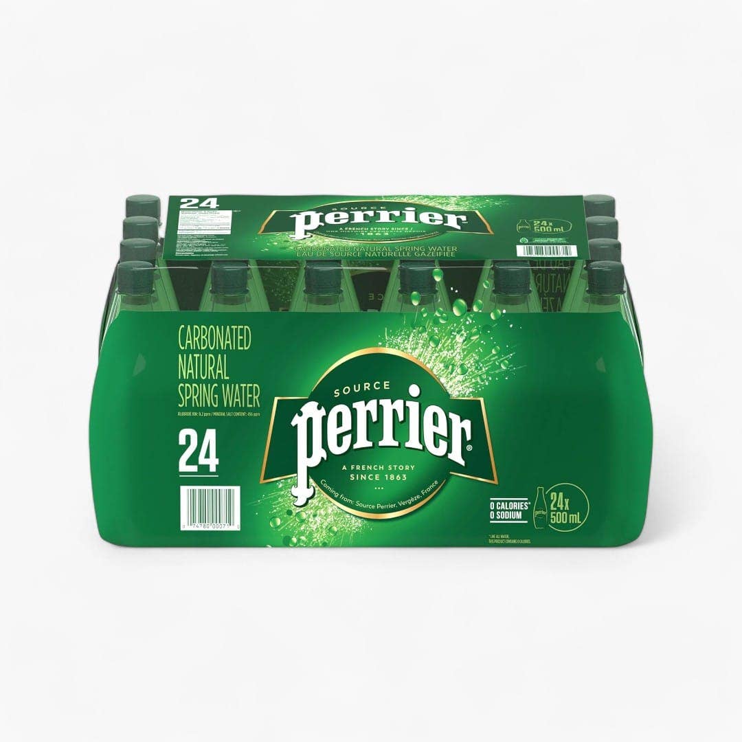 L&F Universal Goods - Wholesale Sparkling water - Perrier Sparkling Water Plastic 24/500Ml