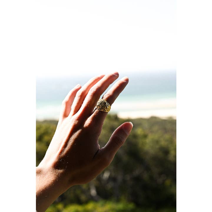 Oser Collective - Wholesale Band/stacked ring - Ring of Courage1