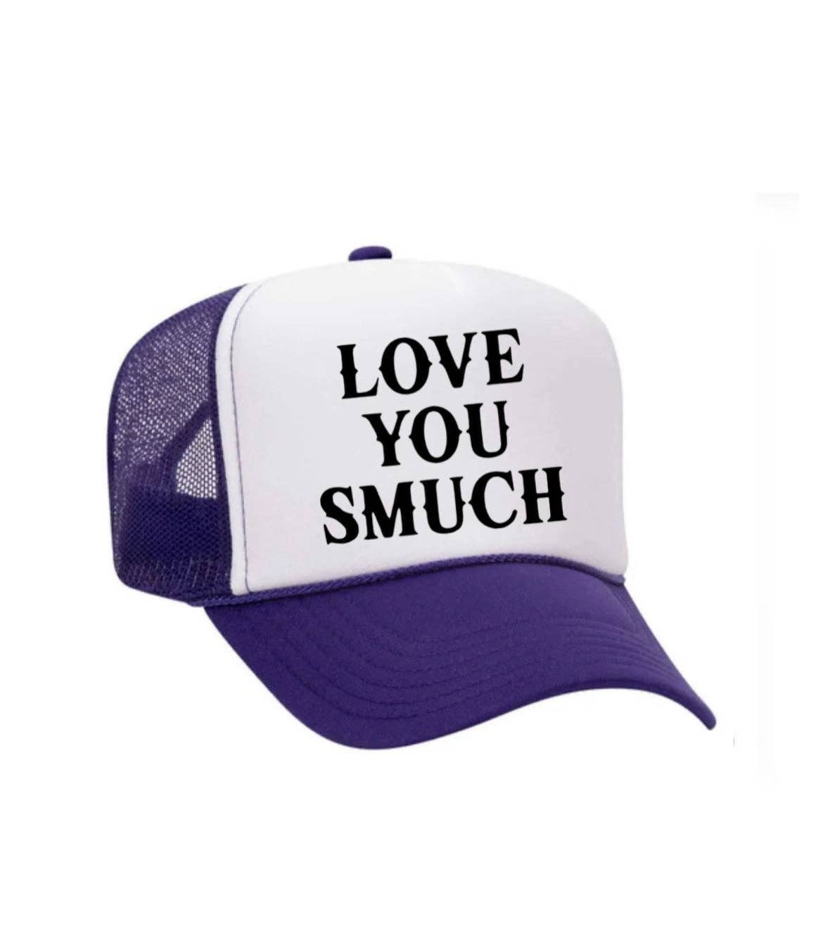 Inappropriate Trucker Hats - Wholesale Trucker Hat - Women's - Love You Smuch Trucker Hat1
