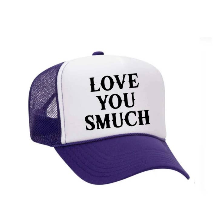 Inappropriate Trucker Hats - Wholesale Trucker Hat - Women's - Love You Smuch Trucker Hat1