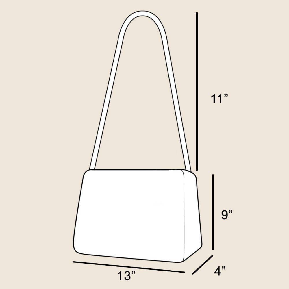 Anarchy Street – wholesale Axelväska - Dam – Hobo-väska med nitar och mockadetaljer4