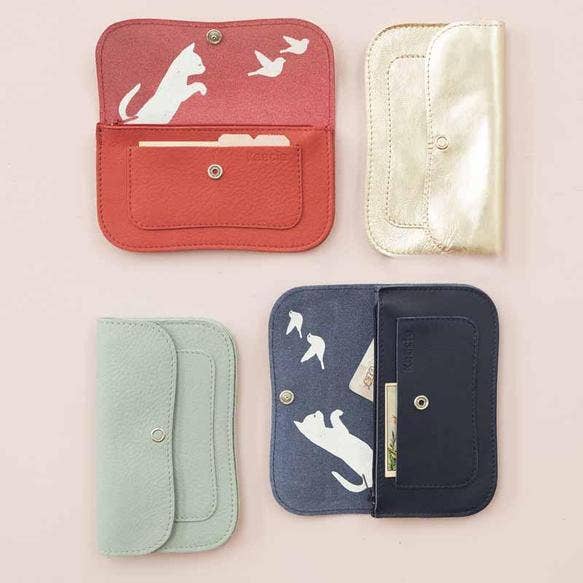 Keecie - Wholesale Wallet - Women's - Wallet, Cat Chase Medium, Coral3