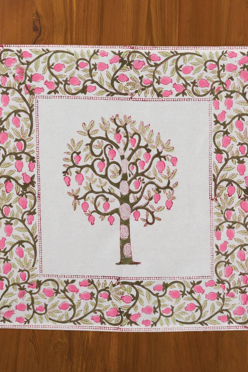 Sevya Handmade - Wholesale Dinner & Cloth Napkin - Blooming Tree Napkin Set  2