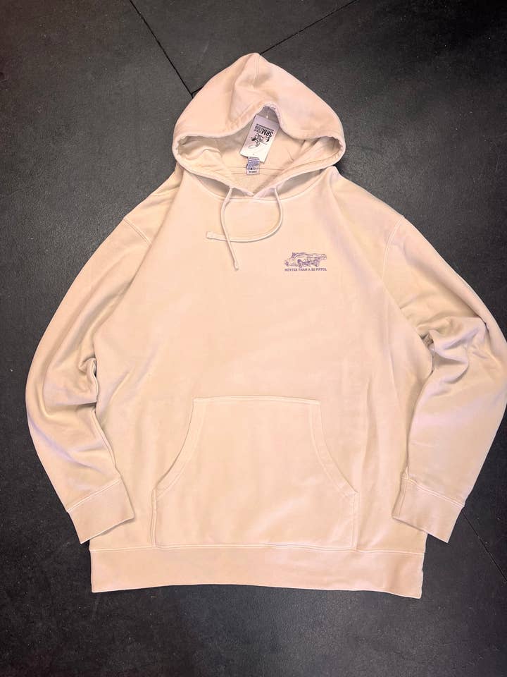 Hotter Than A $2 Pistol Hoodie for wholesale by SRM Custom Art & Design