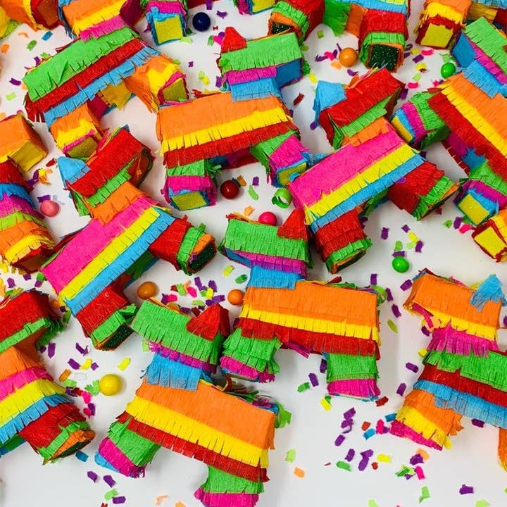 My Soiree Designs - Wholesale Party Favor - Donkey Mini Piñata Set of 3