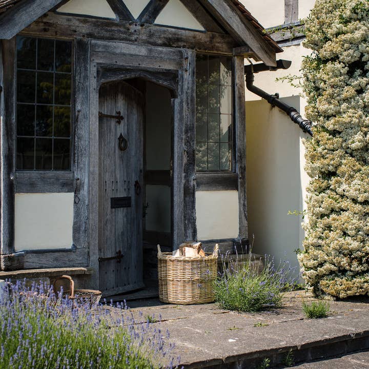 Antieke Wasmand Ronde Houten Mand met Voering - Geneste Set voor wholesale door Arthur Cameron