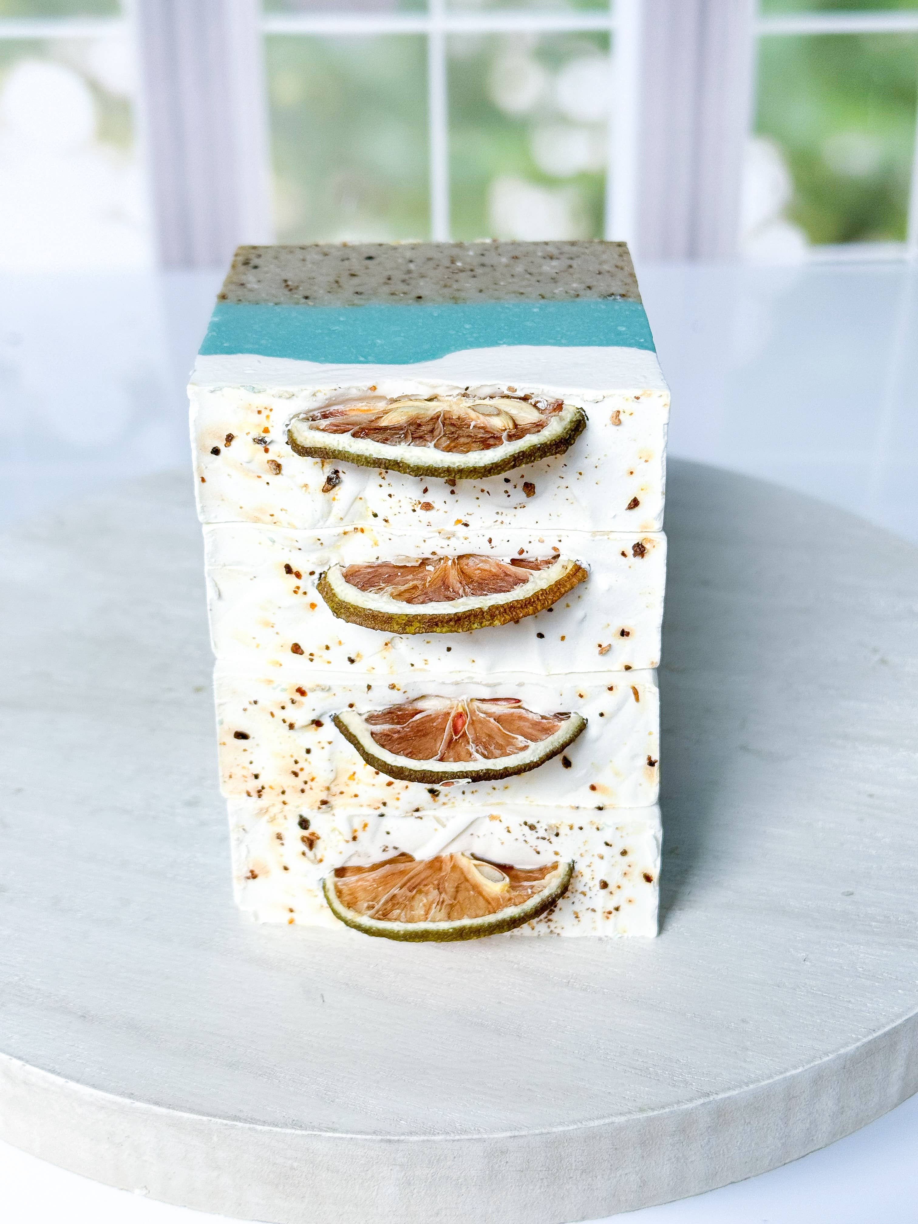 Spirit Glow Home & Body Essentials - Wholesale Bar Soap - Key Lime - Handcrafted Artisan Soap Bar 3