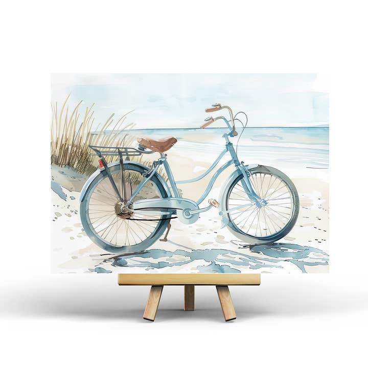Summer Bike - Postcard for wholesale by Penpaling Paula
