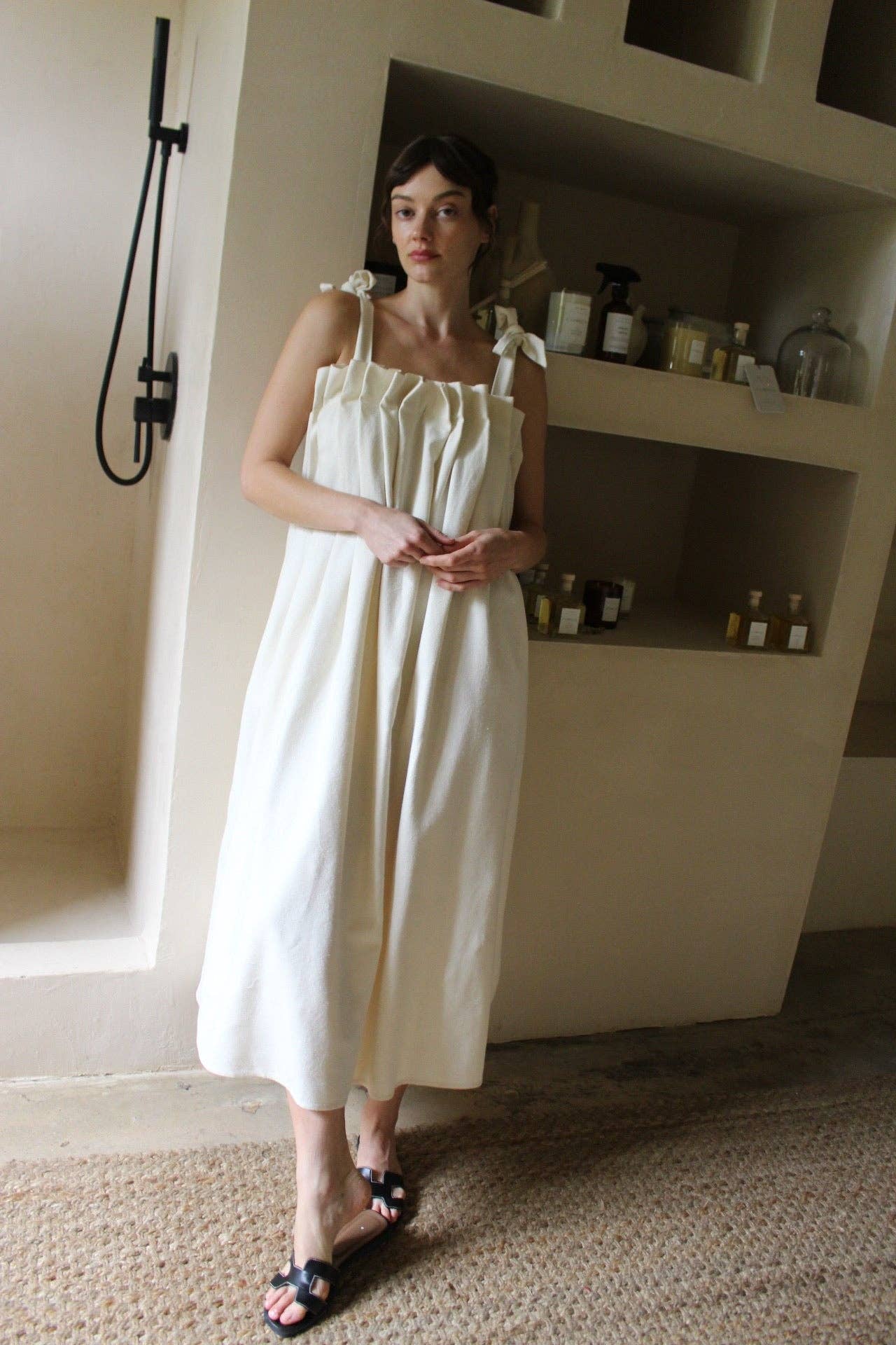 Na Nin - Vendita all'ingrosso Vestito - Donna - Abito Toni in seta intrecciata10