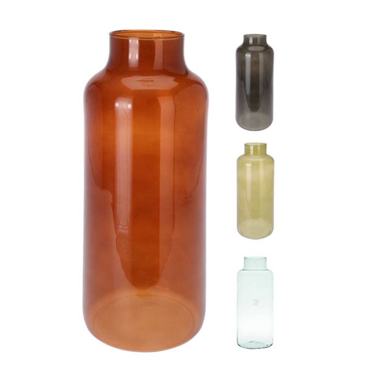 TSJJ - Vendita all'ingrosso Vasi - Vaso in vetro riciclato 14 x 36 cm0