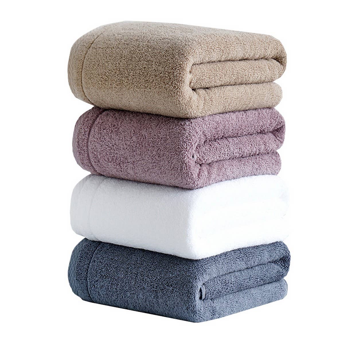 ACCITY - Wholesale Bath Towel - ADULTS' THICKENED AND SOFT LARGE COTTON BATH TOWEL_CWMM230313