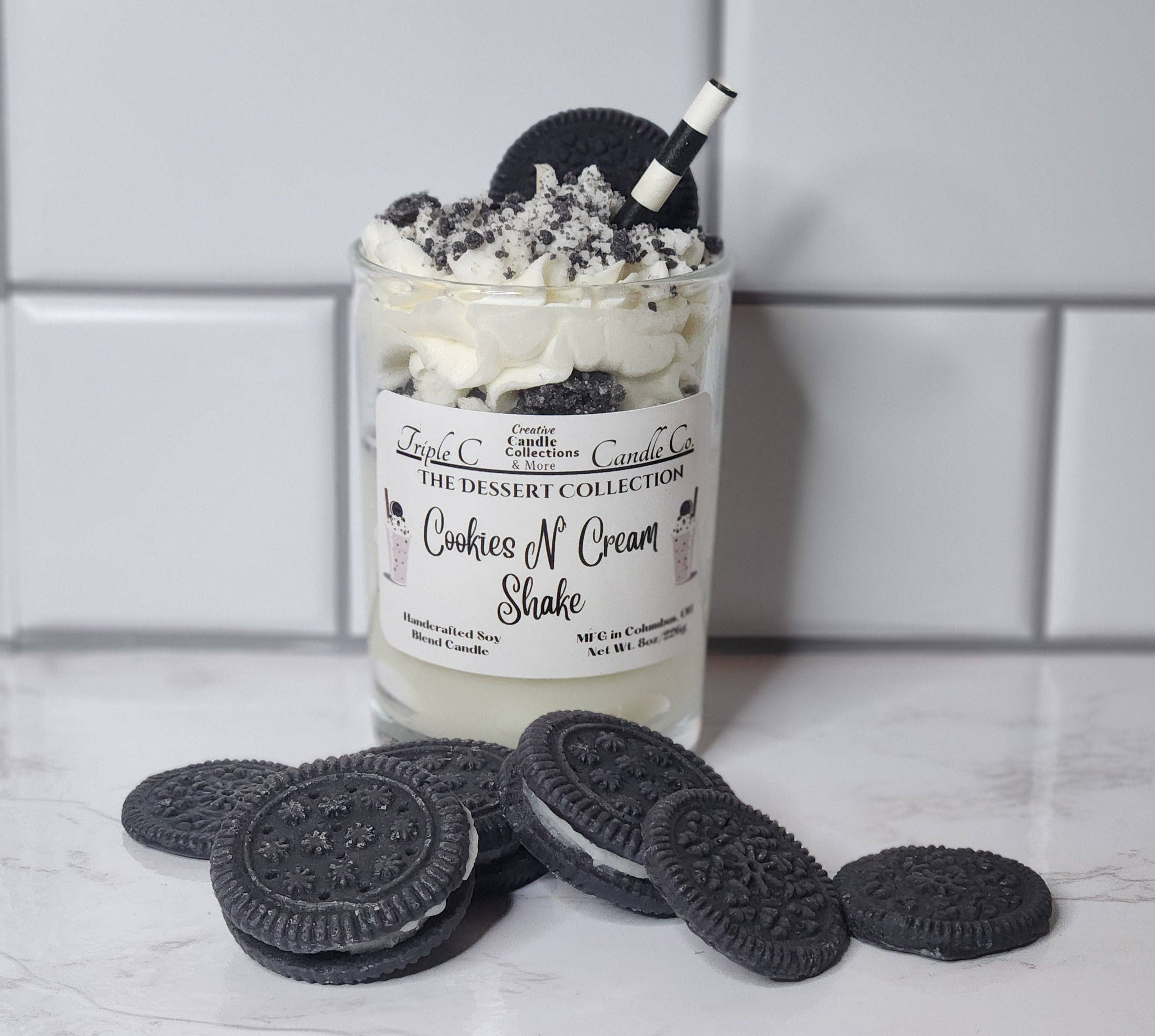 Triple C Candle Company - Wholesale Novelty Candle - Cookies N Cream Shake2