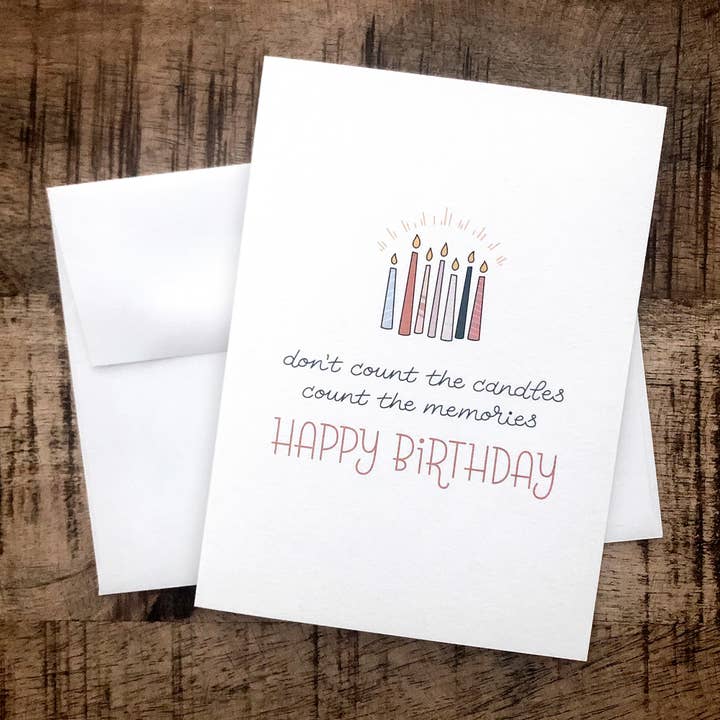 Inkwood Co - Wholesale Birthday Card - Sentimental Birthday Greeting Card