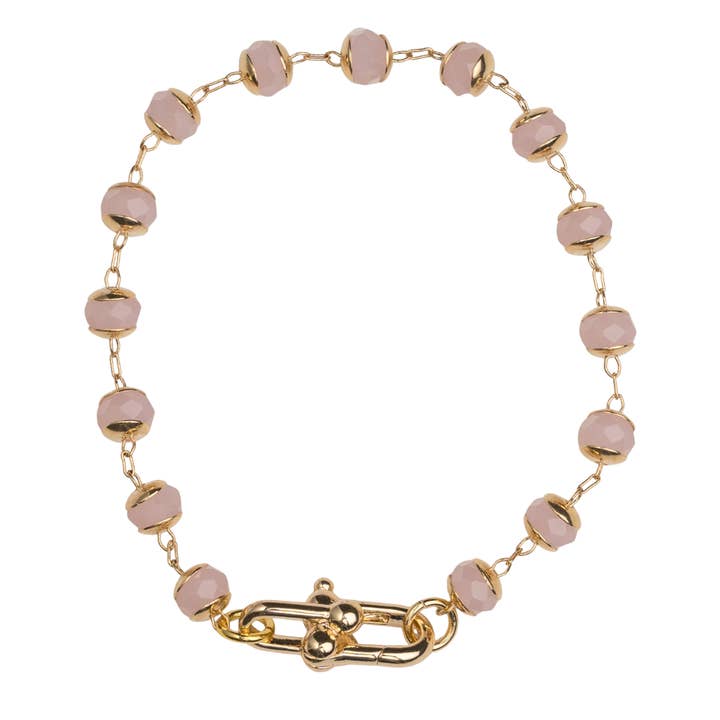 Blush Cosmopolitan Bracelet for wholesale by ali & bird jewelry