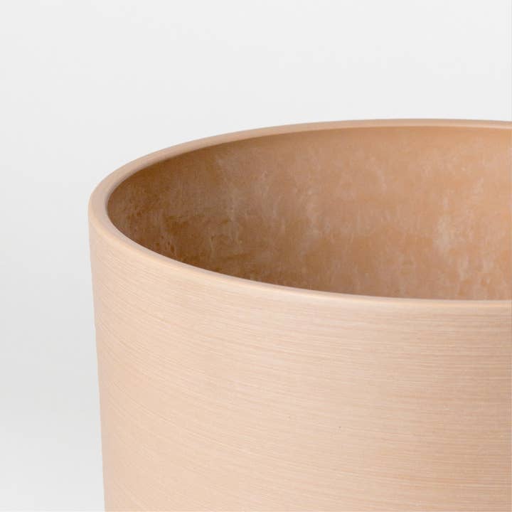 Kanso Designs - Wholesale Plant Pot - 9" Signature Stone Planter & Saucer | Earth Tones15