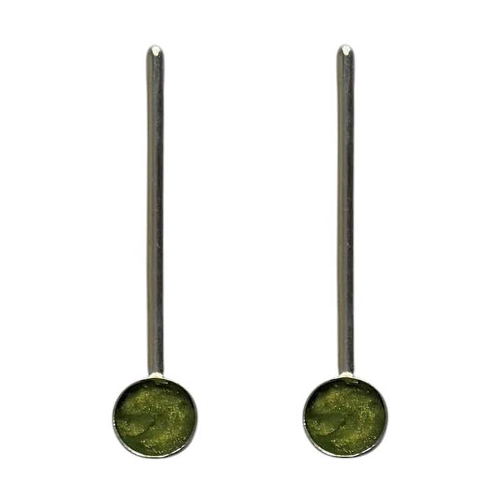 Peridot Drop Earrings for wholesale by sable jewelry