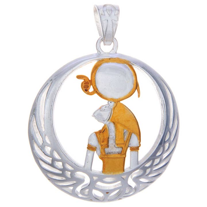 Kheops BLJ Jewelry - Wholesale Individual Charm/Pendant - Gold Plated Egyptian Pendant Sekhmet-Empowerment