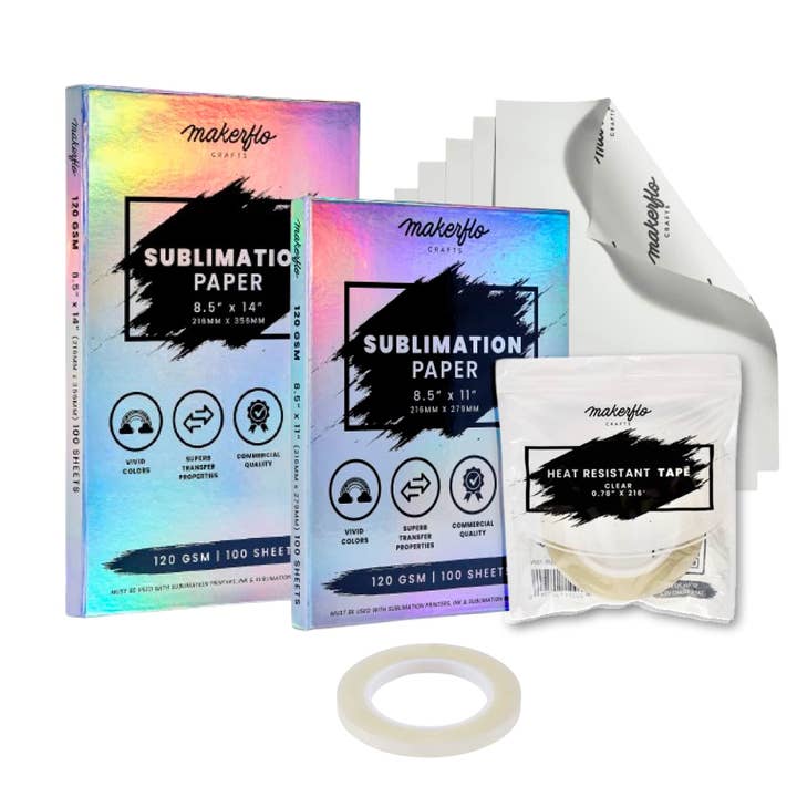 MakerFlo - Wholesale Sublimation Transfer - Sublimation Printing Pack2