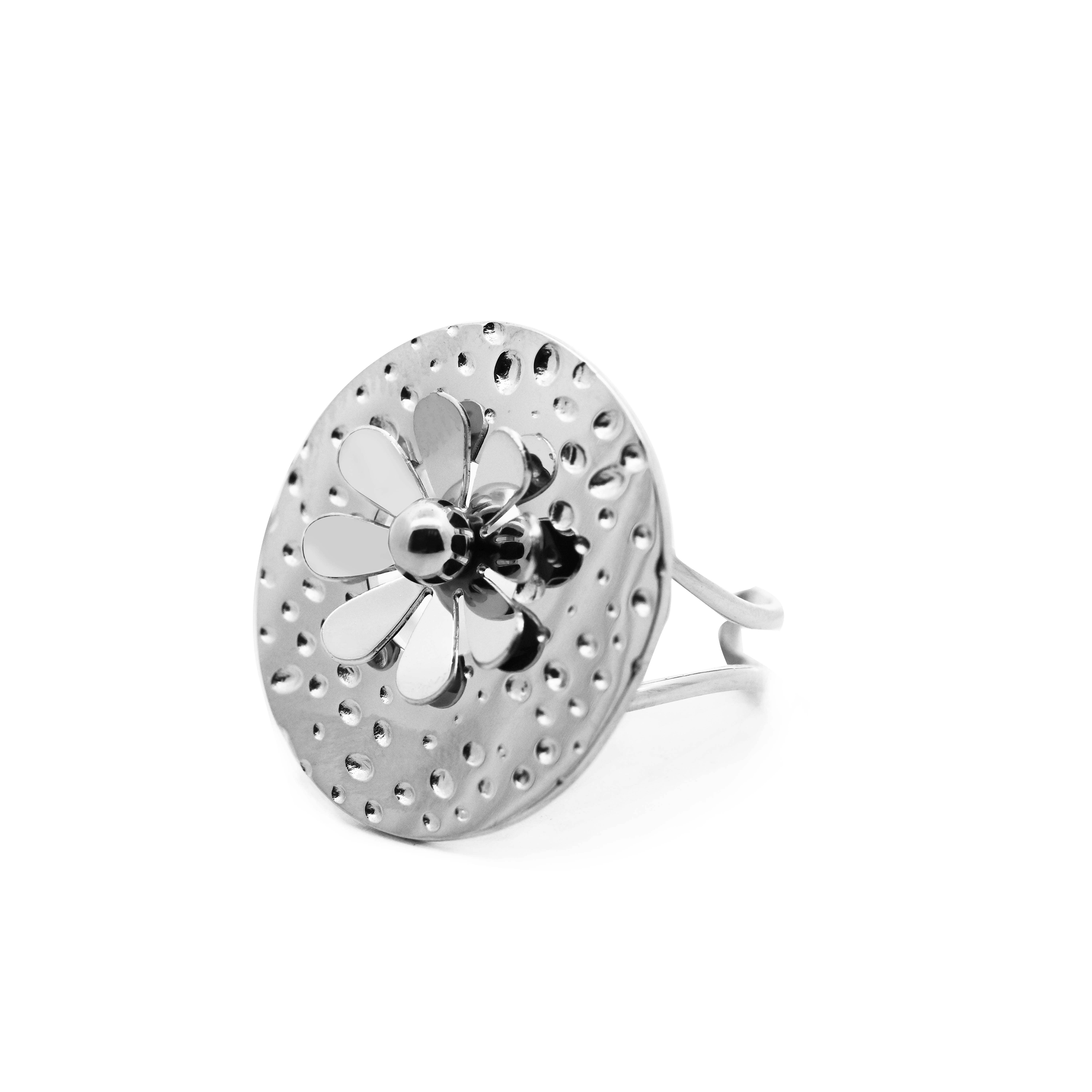 AMORINO SRL - Wholesale Band/Stacked Ring - MARGHERITA RING - WF2448A1131