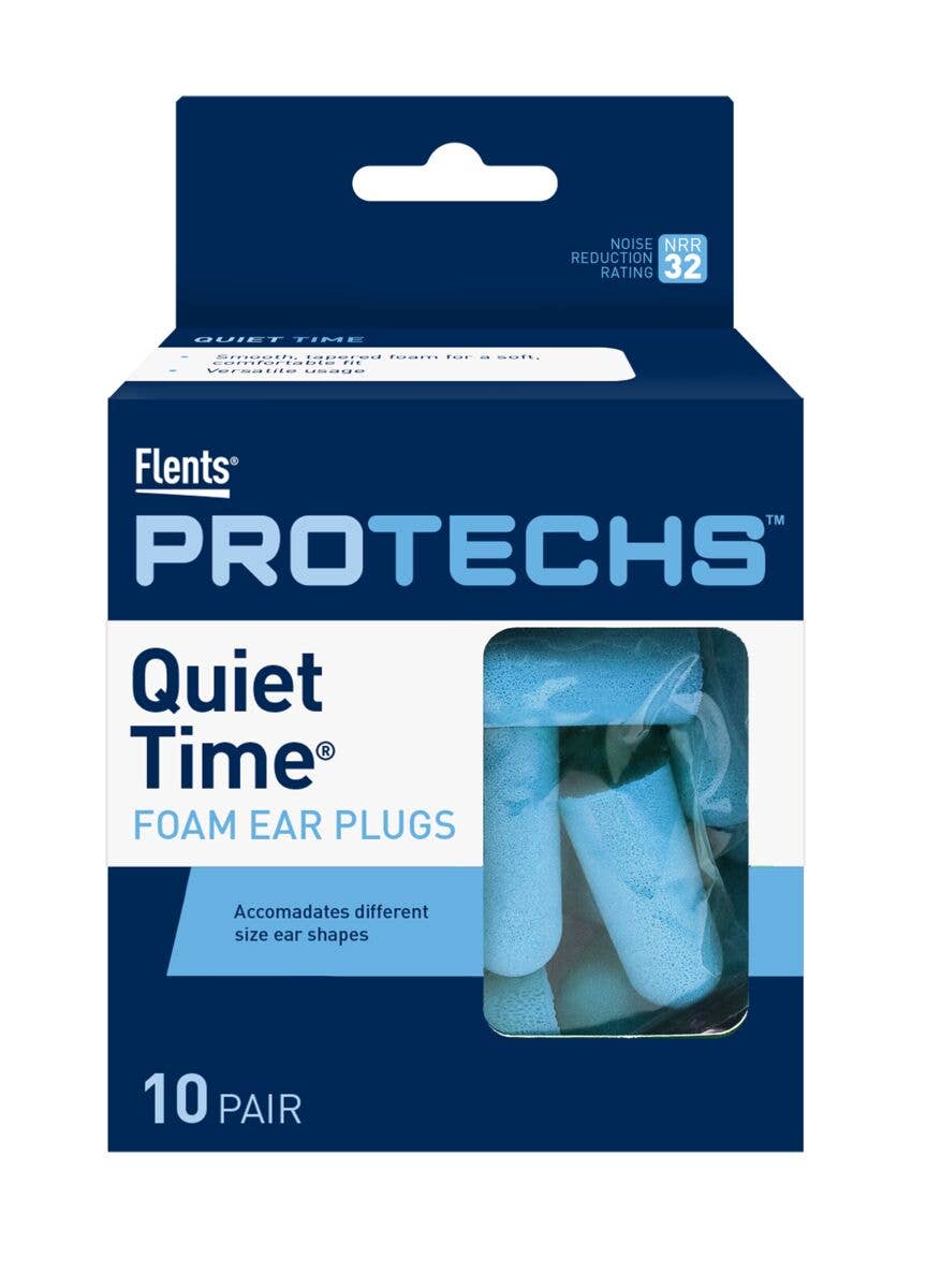 Apothecary Products LLC - Wholesale Earplugs - Quiet Time® Soft Comfort Ear Plugs, 10 Pair, NRR 337