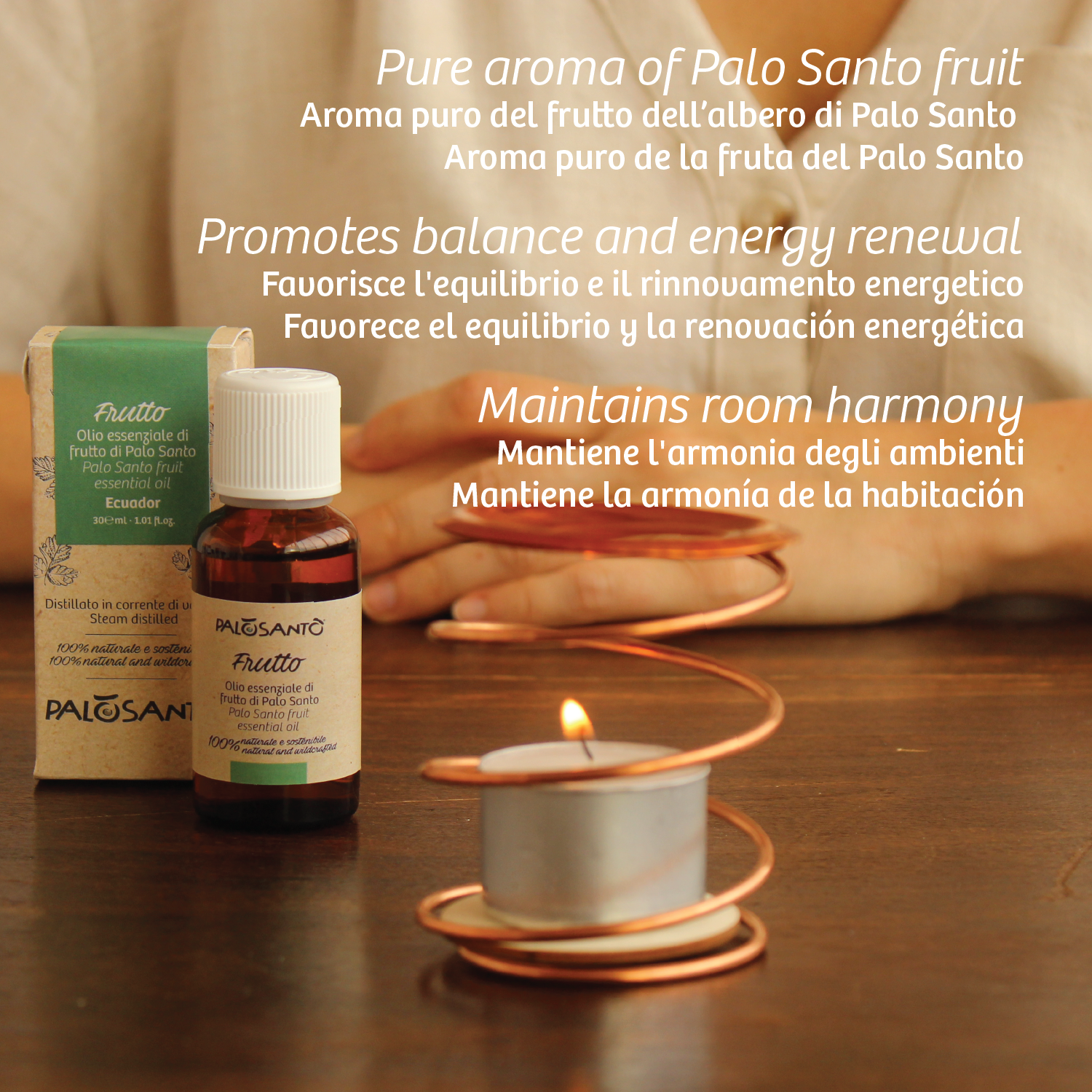 Herborea srl - Wholesale Essential Oil - Palo Santo Fruit Essential Oil - 5 ml (0,169 fl. oz)2