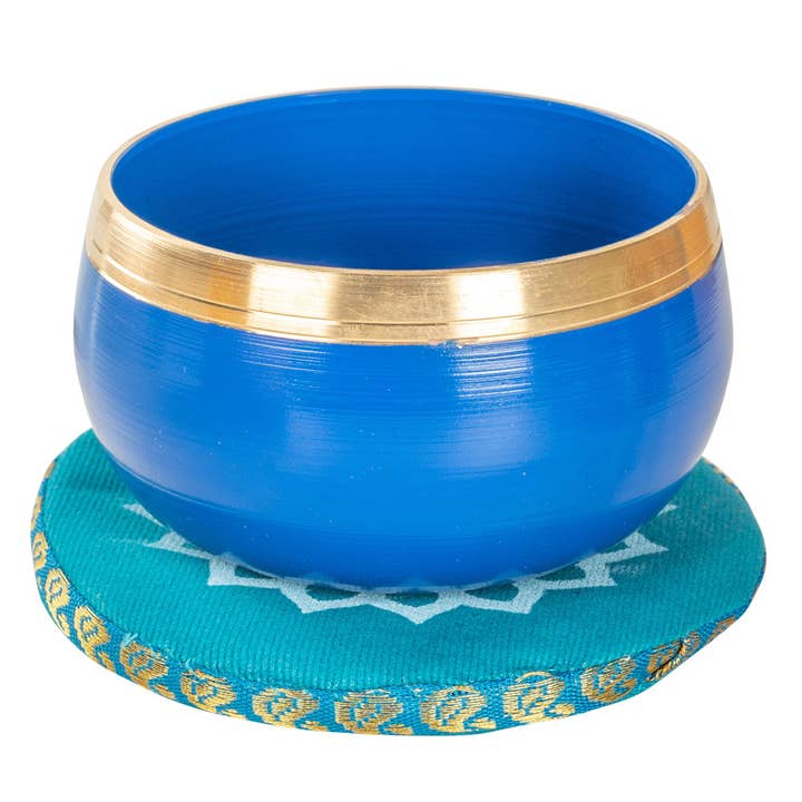 Benjamin International - Wholesale Meditation Supplies - Throat Chakra Singing Bowl1