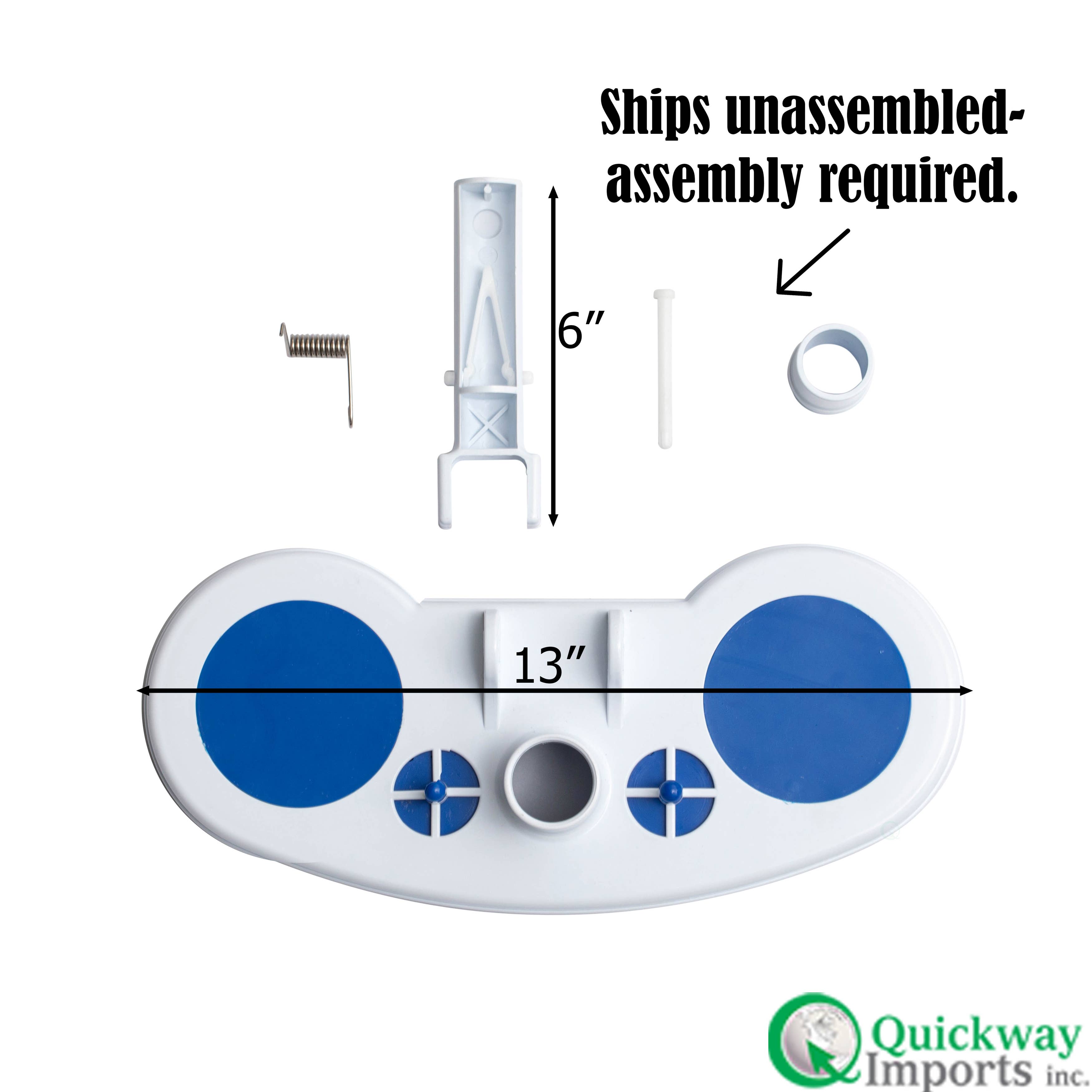 Quickway Imports - Wholesale Pool Tool - Quickway Imports Manual Weighted Pool Surface Vacuum Head2