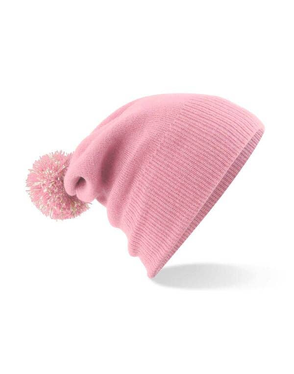 Logo Free Clothing – wholesale Beanie – Women's – Beechfield Snowstar® Beanie | Unisex | Two-Tone Pom-Pom | 25 Colours | One Size12