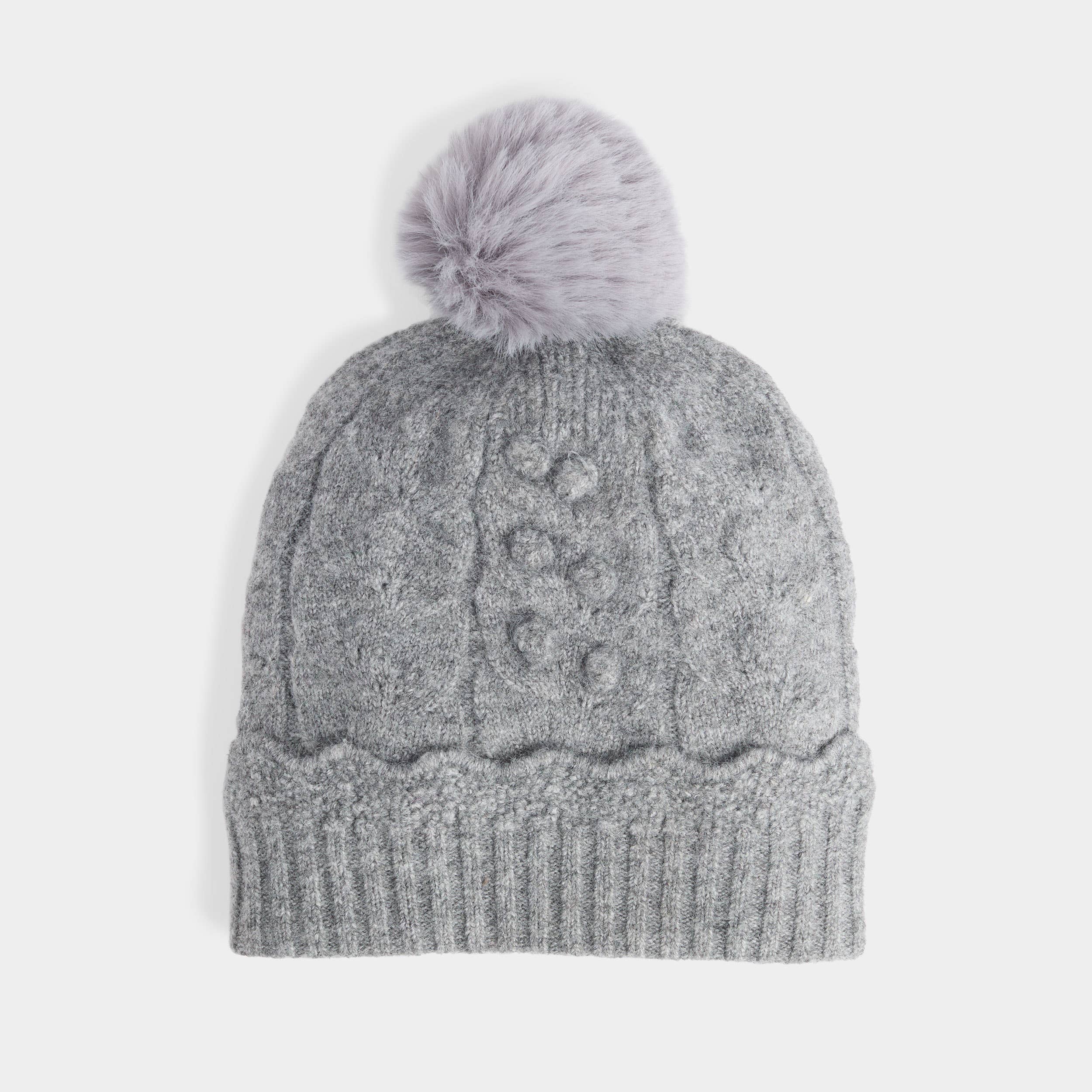 COCO + CARMEN - Wholesale Beanie - Women's - Sweet Scallop Knit Hat3