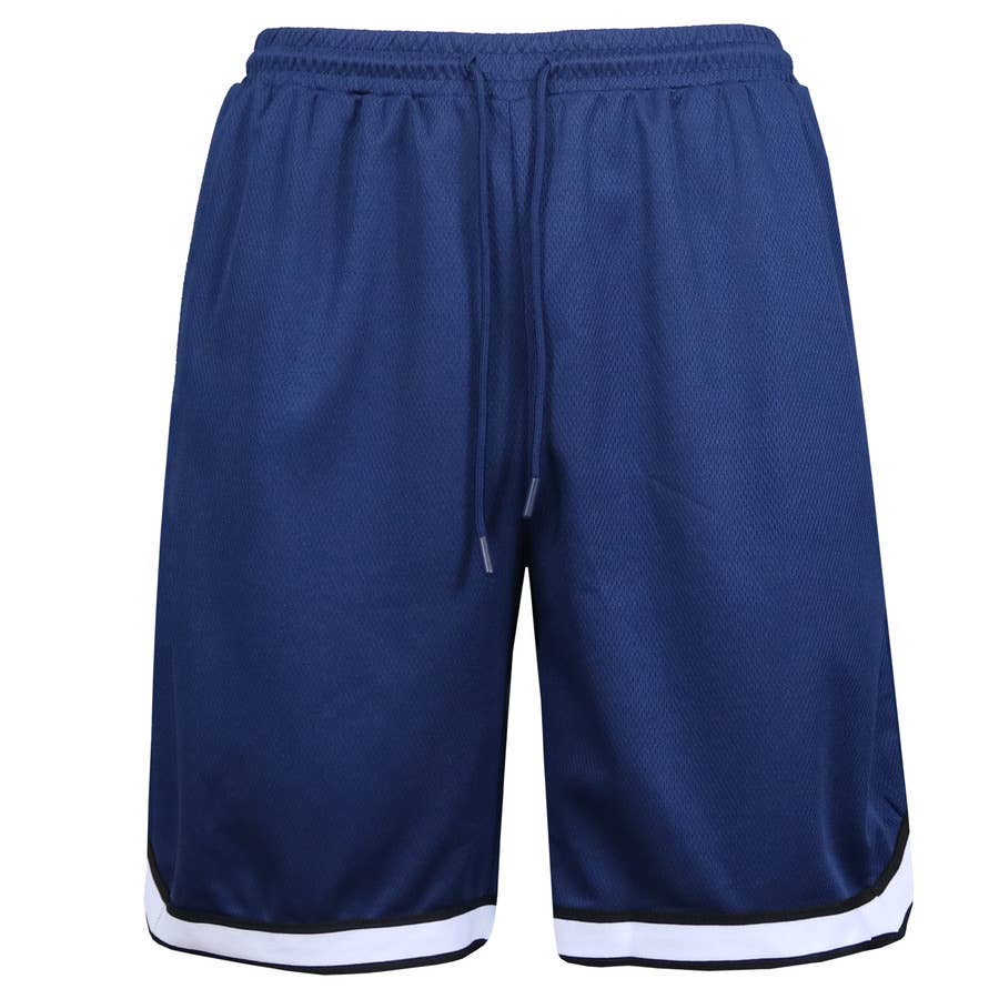 Galaxy By Harvic - Wholesale Athletic Shorts - Men's - Men's Premium Active Moisture Wicking Workout  Mesh Shorts 3