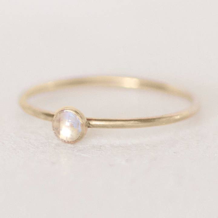 Moonstone ring for wholesale by Jane Finch