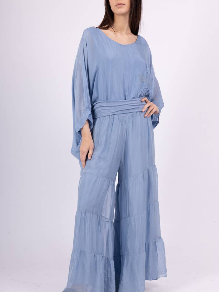 Silk pants 20602 for wholesale by Shyloh